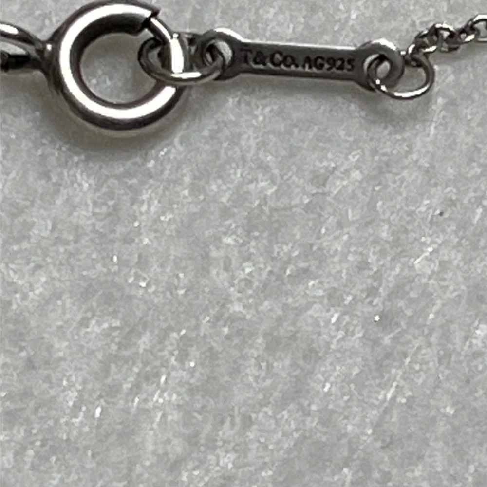 Tiffany & Co. Paloma Picasso Loving Heart Sterling Silver Necklace Gift - Picture 4 of 7